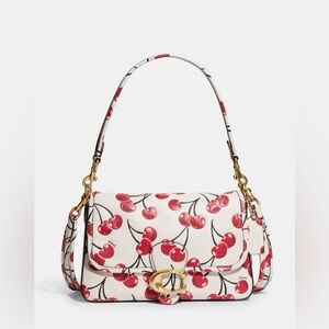 Cherry Soft Tabby Shoulder Bag